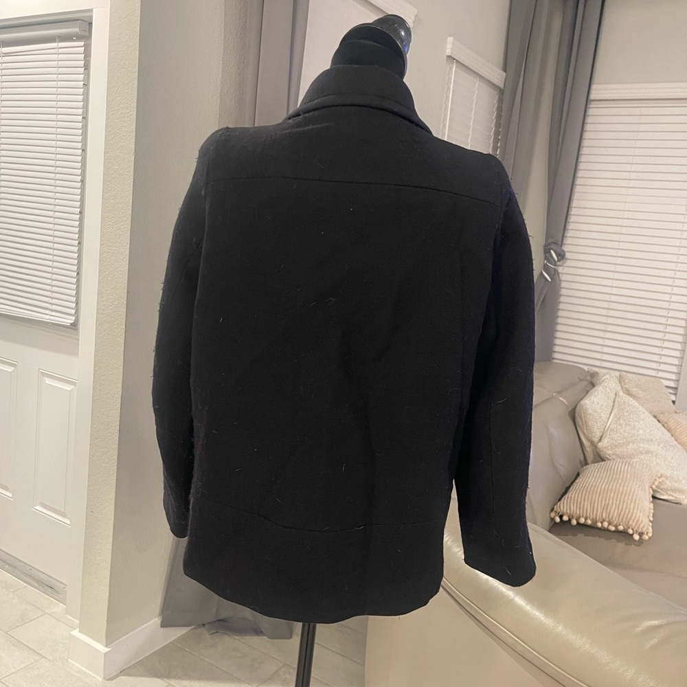 Dries van noten 100% wool pea coat M - Picture 3 of 8